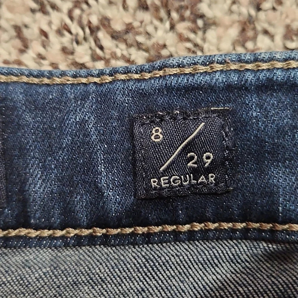 Lucky Brand High Rise Dark Blue Jeans - Picture 4 of 11